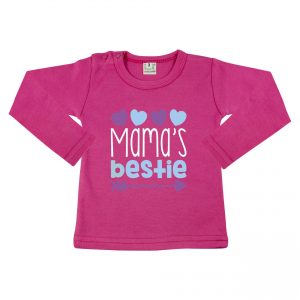 Shirt moederdag kinderen mama's bestie